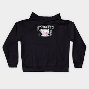 PUNNY Coffee Espresso Yourself Coffee Pun Kids Hoodie